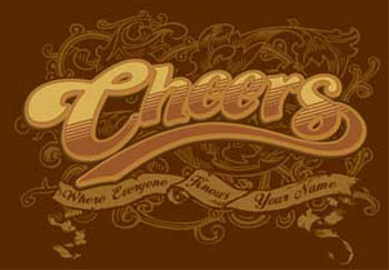 cheers tv show t shirt